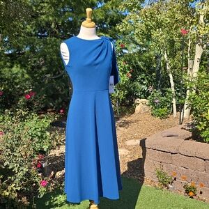 Calvin Klein Royal Blue Midi Dress